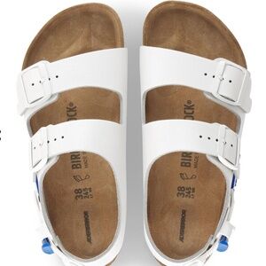 NWT Birkenstock ADERERROR Milano Tech Sandals White Size 36